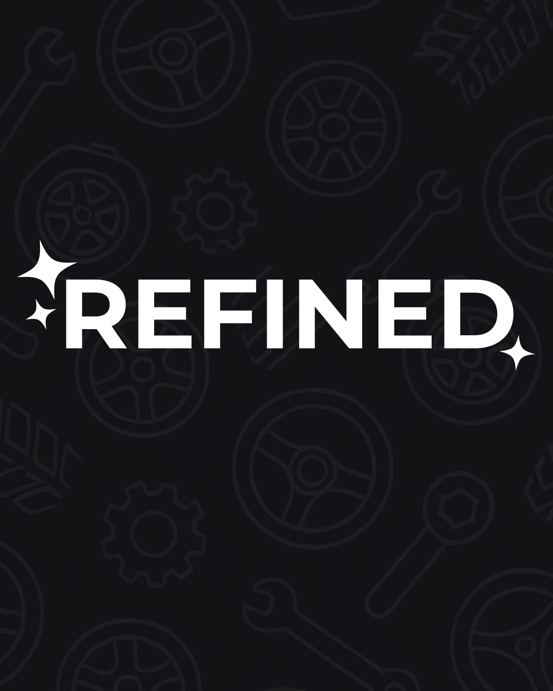 Refined  Minimal Spark Decal