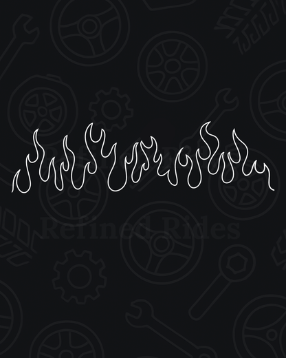 Flame Decal