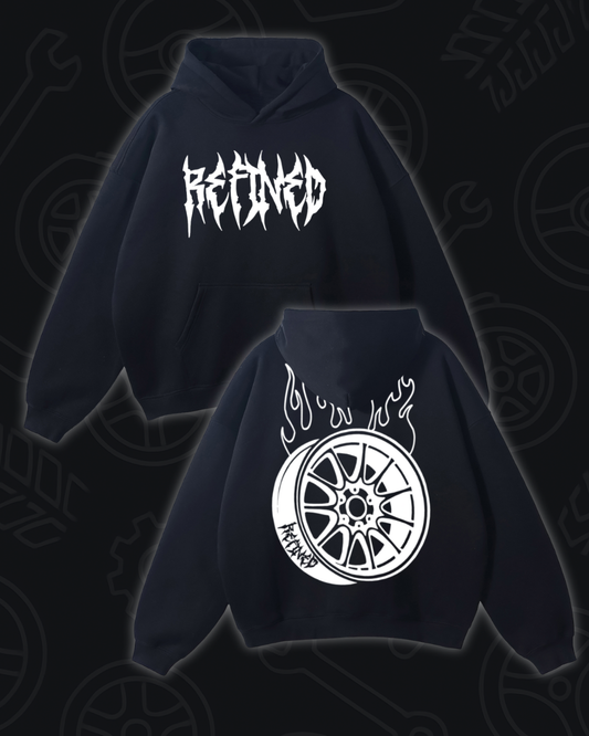 Refined Flame Wheel Hoodie *PRE ORDER*