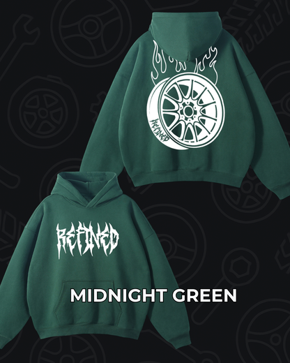 Refined Flame Wheel Hoodie *PRE ORDER*