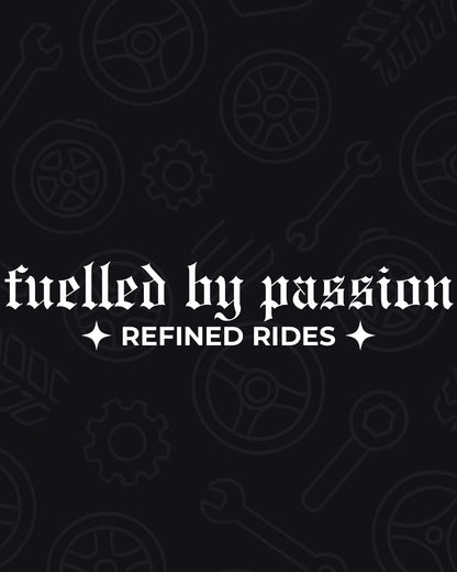 Fuelled by passion Decal
