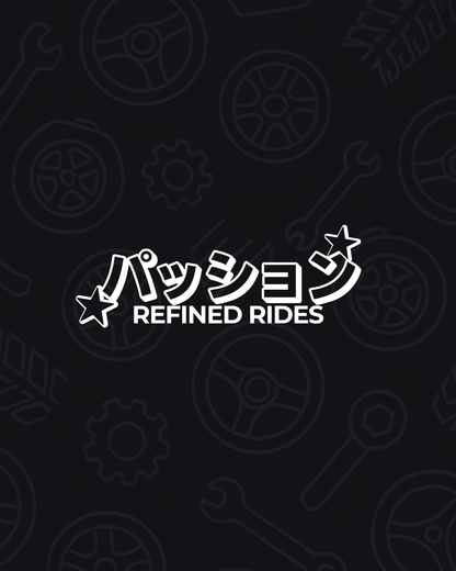 Japanese Passion Refined Rides Decal