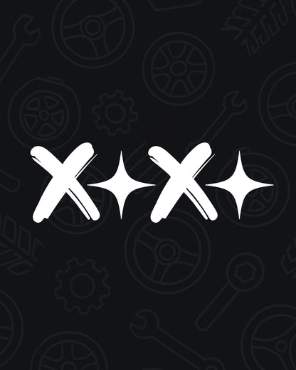 XOXO Star Decal