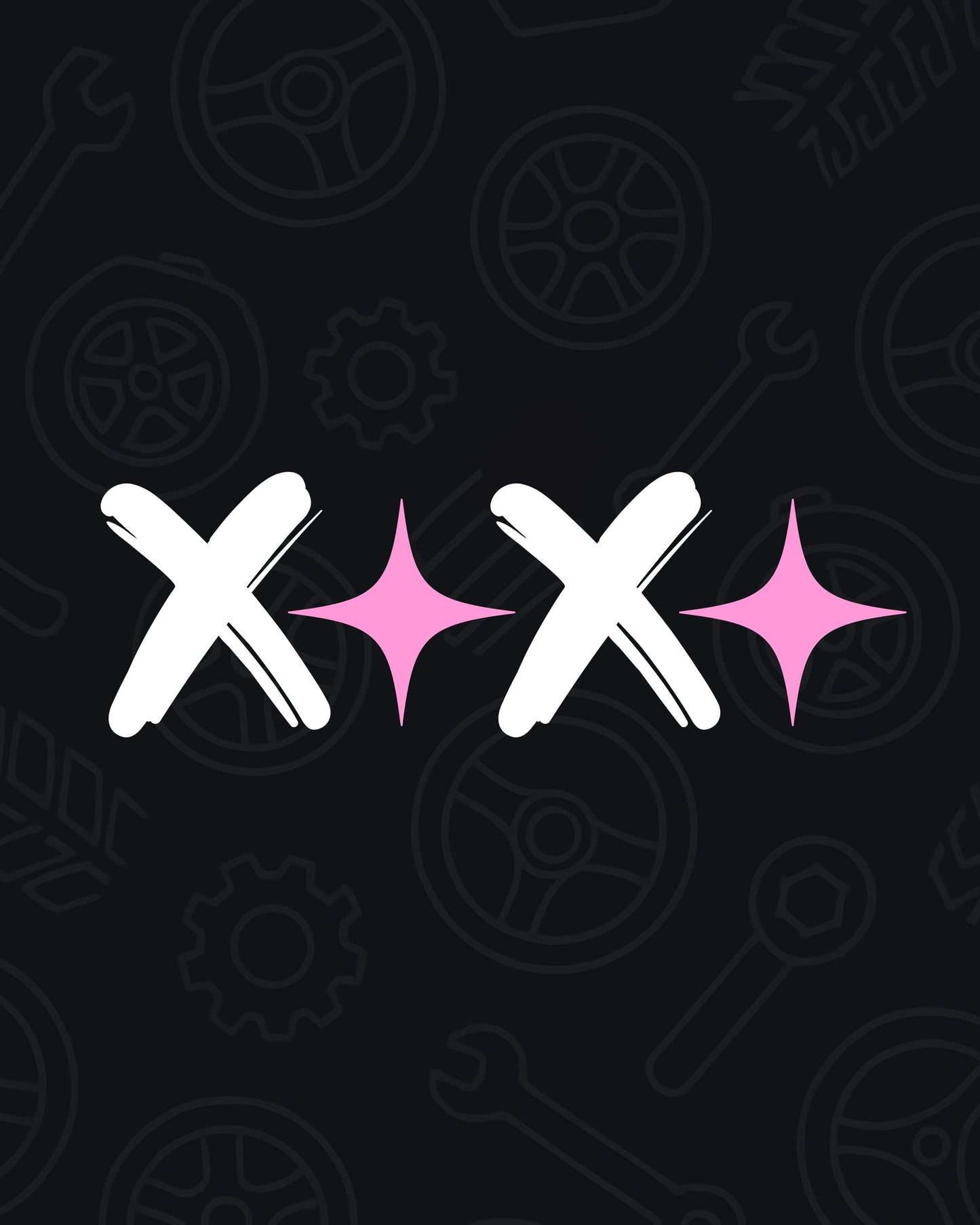 XOXO Star Decal