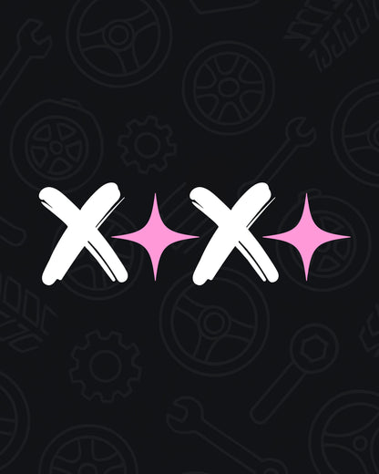 XOXO Star Decal
