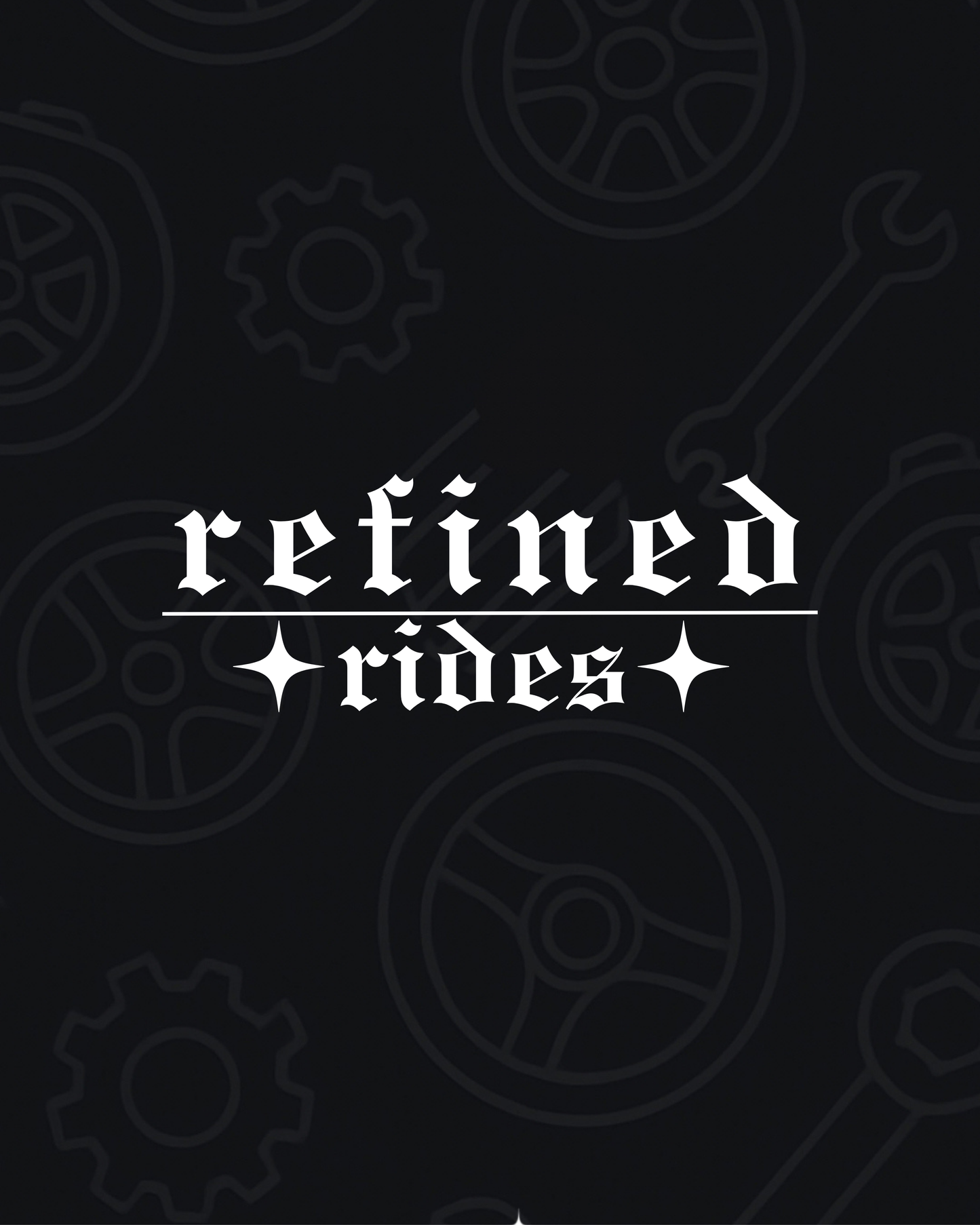 Gothic Refined Rides Decal